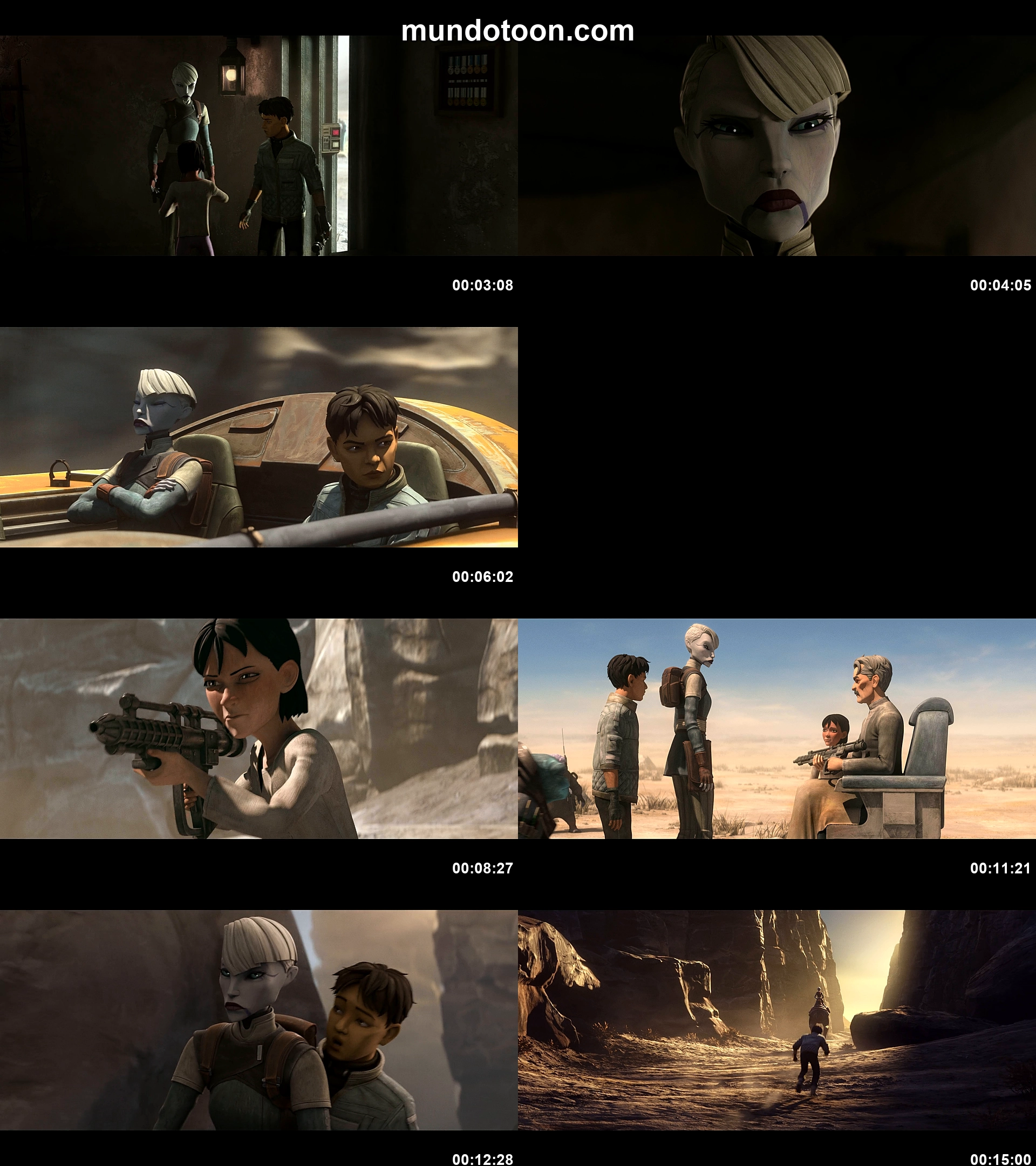 Captura 1 de Star Wars: Historias del Inframundo - Audio Español Latino 1080p Completa
