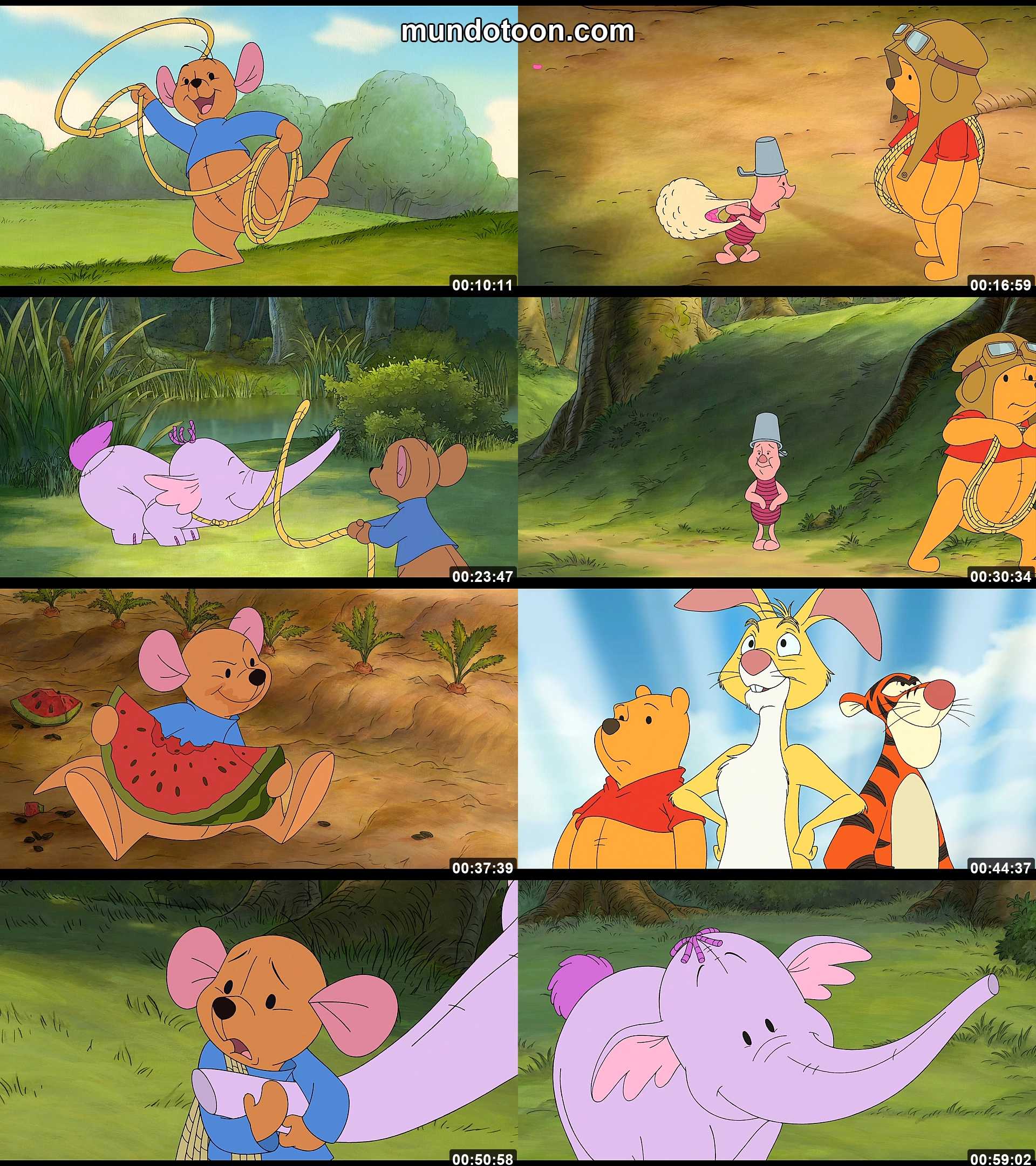 Captura 1 de Winnie Pooh y el pequeño elefante - Audio Español Latino 1080p Completa
