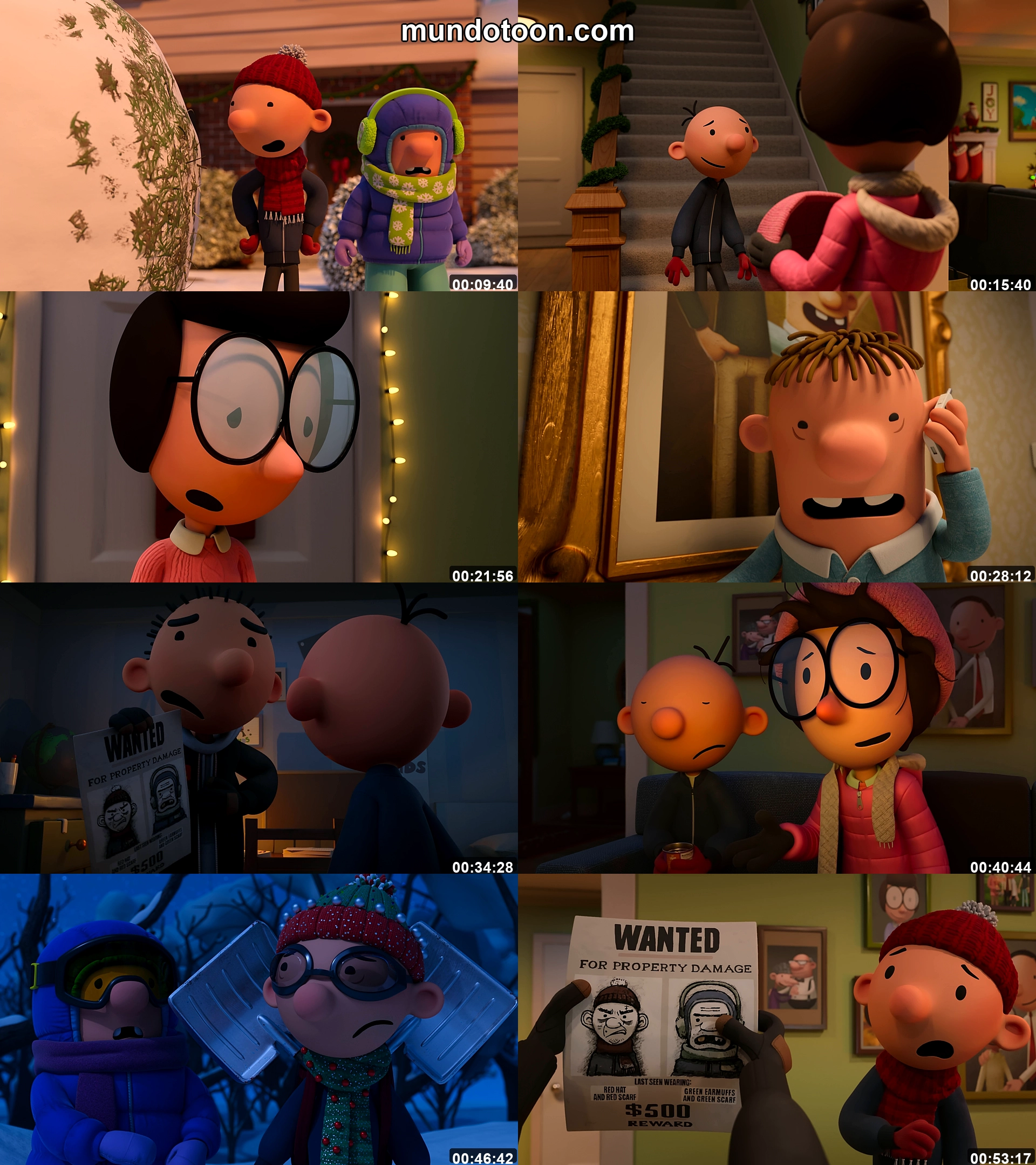 Captura 1 de El diario de Greg: Navidad sin salida - Audio Español Latino 1080p Completa