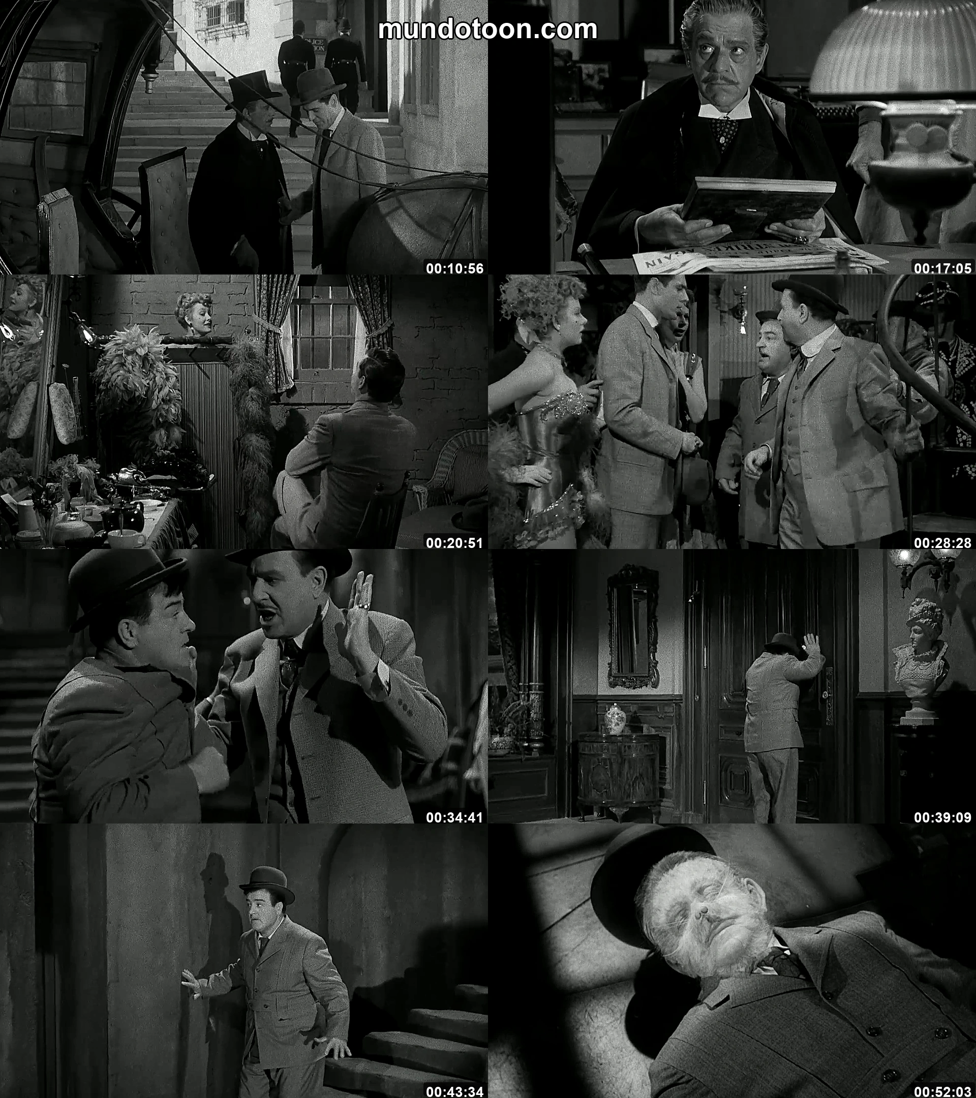 Captura 1 de Abbott y Costello contra el doctor Jekyll y Mr. Hyde - Audio Español Latino 1080p Completa