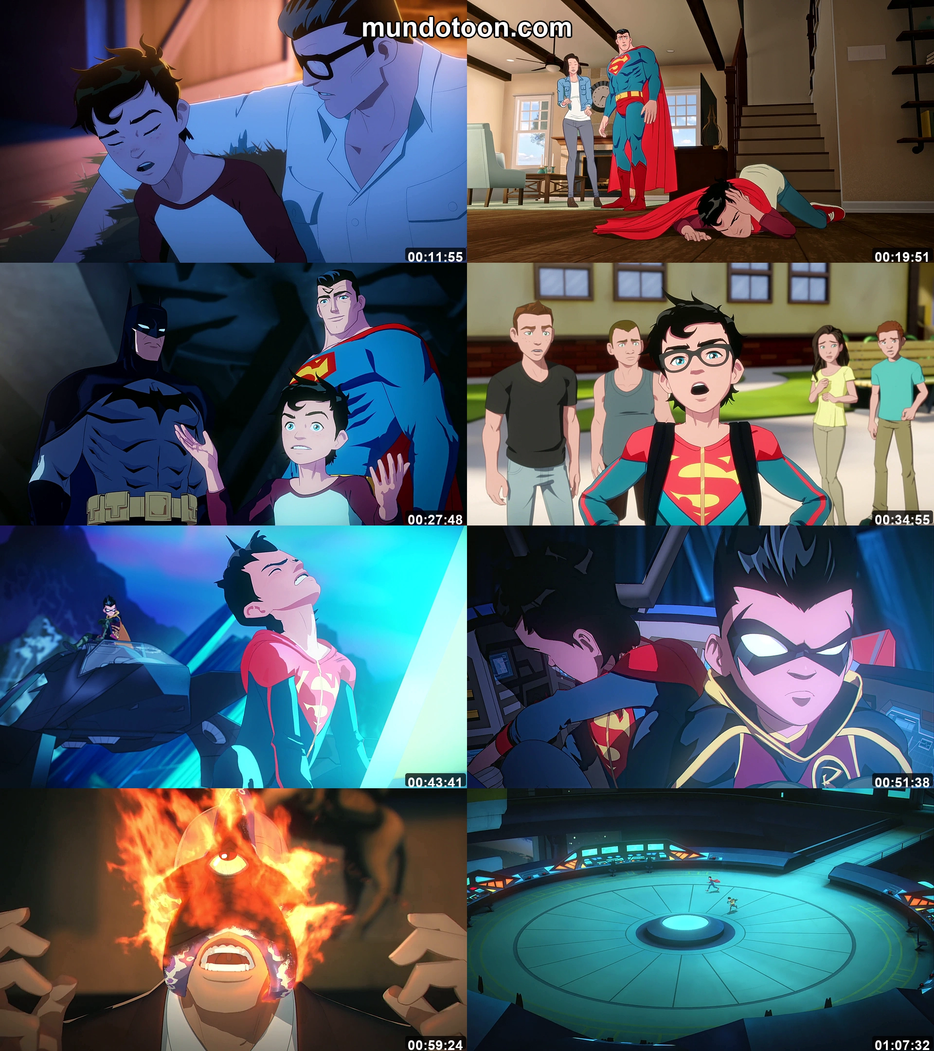 Captura 1 de Batman y Superman: La batalla de los superhijos - Audio Español Latino 1080p Completa