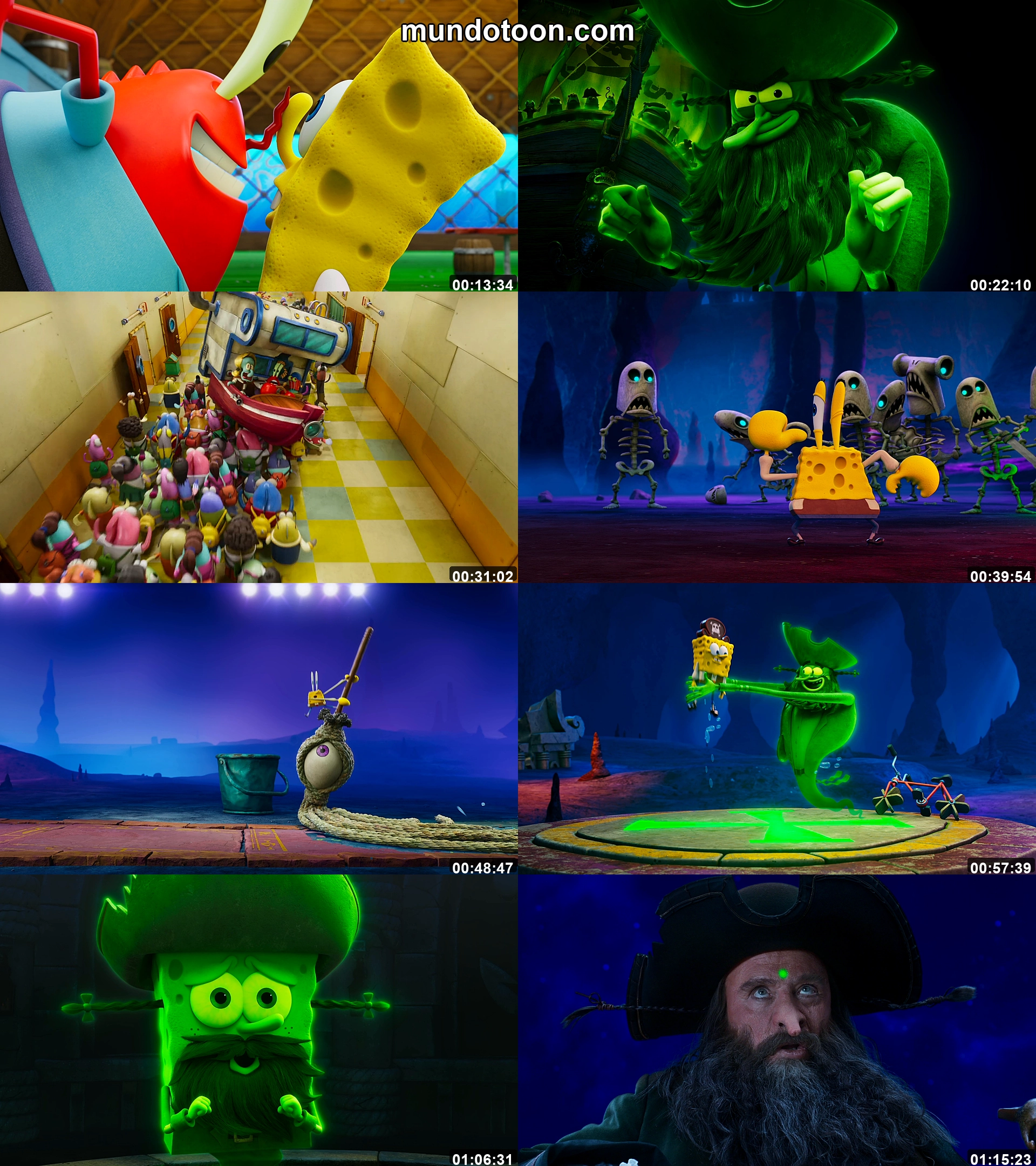 Captura 1 de Bob Esponja: En busca de los pantalones cuadrados - Audio Español Latino 1080p Completa