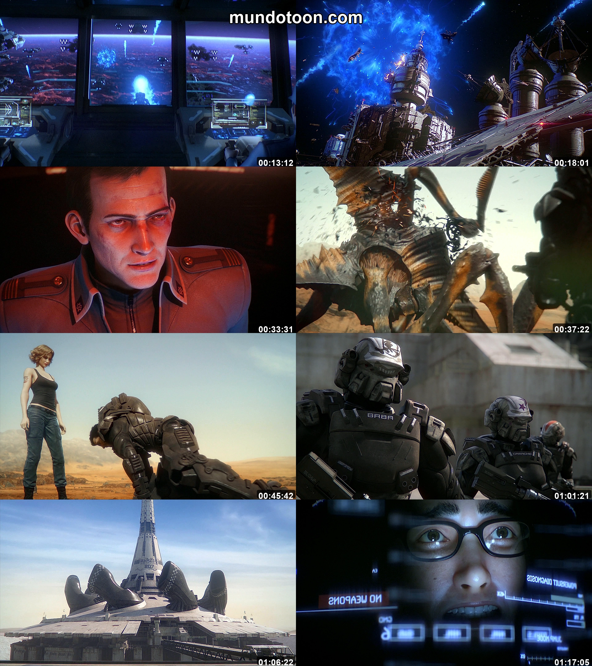 Captura 1 de Starship Troopers: Traidor De Marte - Audio Español Latino 1080p Completa Captura 1 de Starship Troopers: Traidor De Marte - Audio Español Latino 1080p Completa