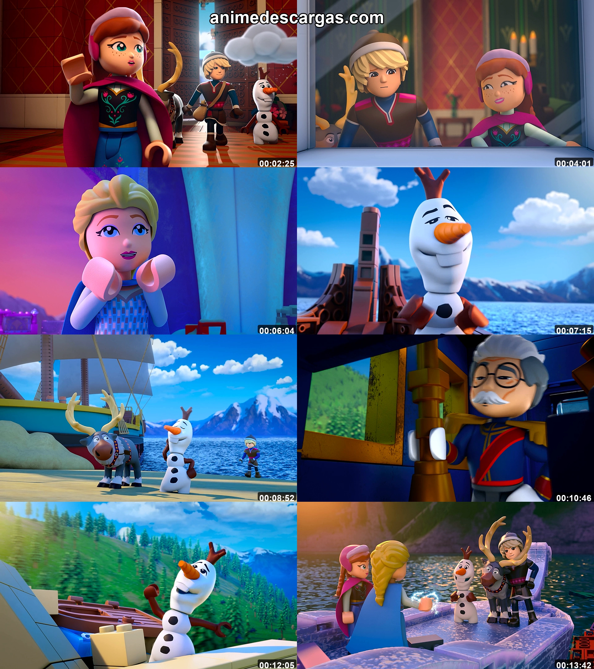 Captura 1 de LEGO Frozen: Operación Frailecillos - Audio Español Latino 1080p Completa
