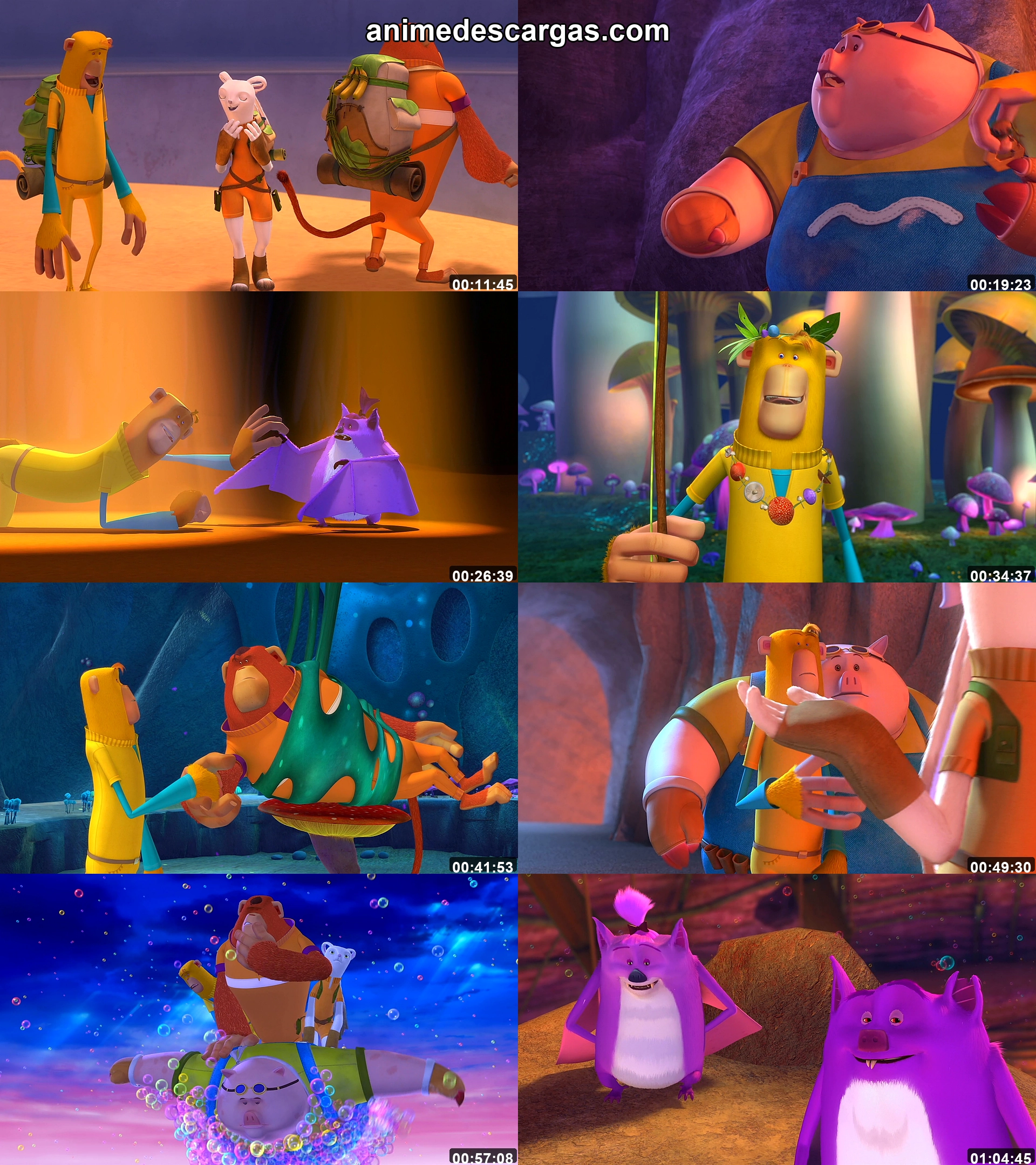Captura 1 de Las Aventuras de Peanut y Pig - Audio Español Latino 1080p Completa