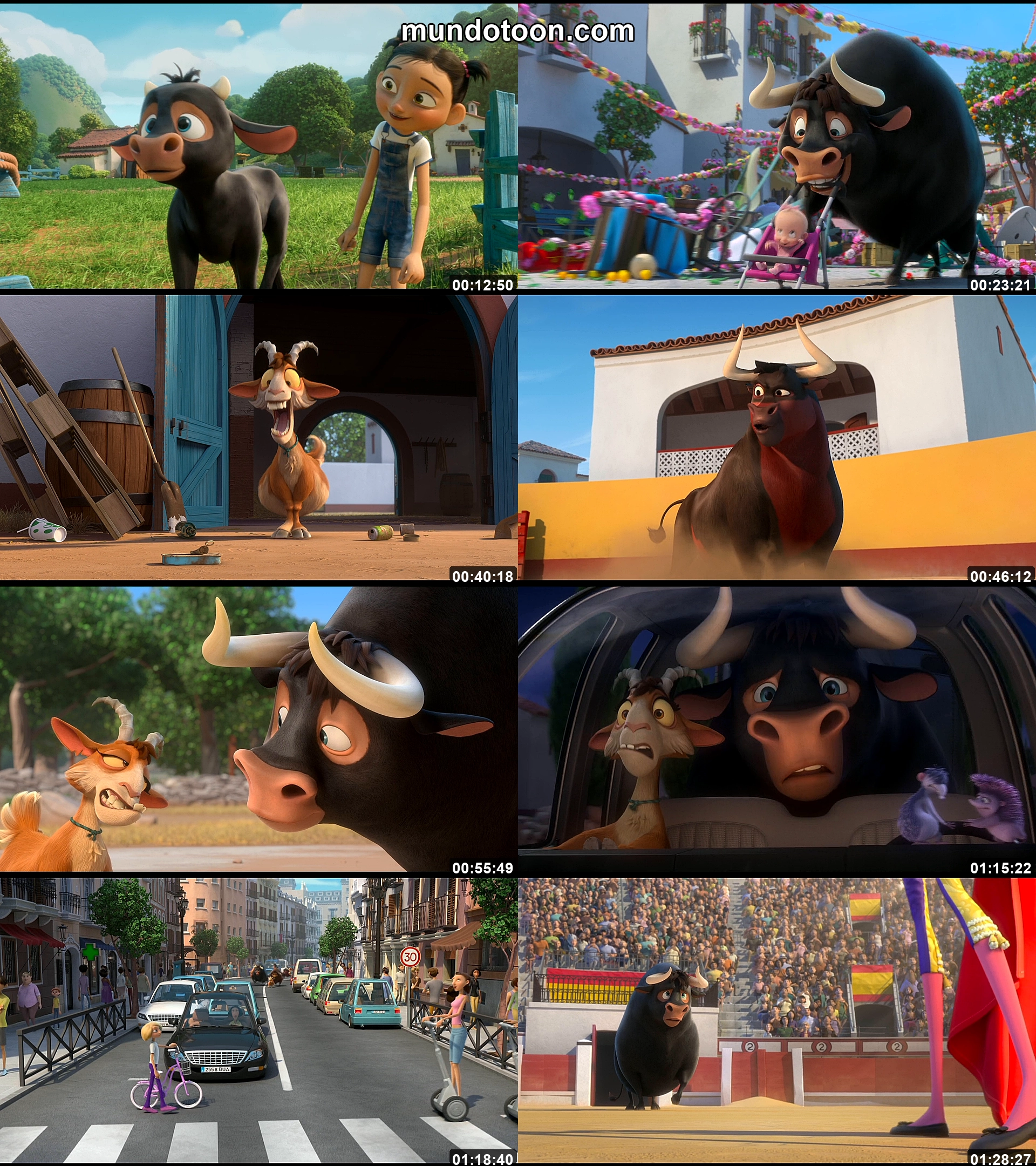 Captura 1 de Olé, el viaje de Ferdinand - Audio Español Latino 1080p Completa
