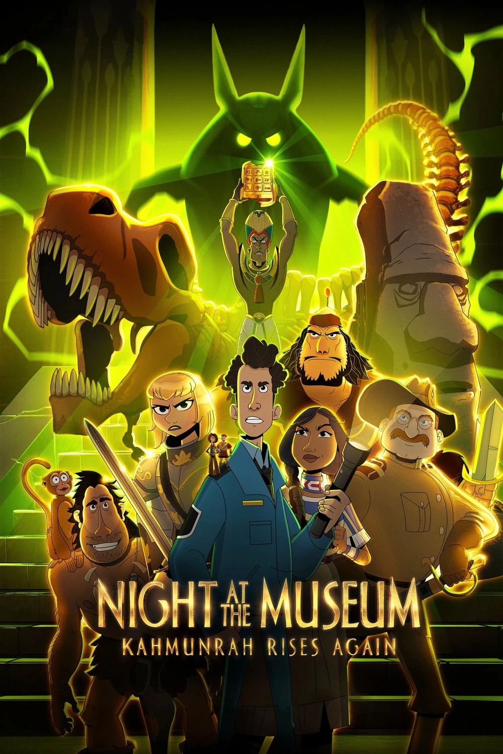 Una noche en el museo: El regreso de Kahmunrah (2022) Película [1080p Dual] Latino/Ing [2026]