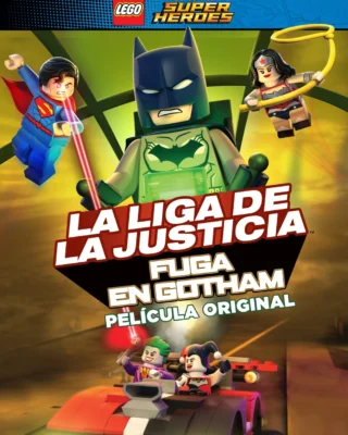 Liga de la Justicia LEGO: Escape en Ciudad Gótica (2016) Película [1080p Dual] Latino/Ing [2026]