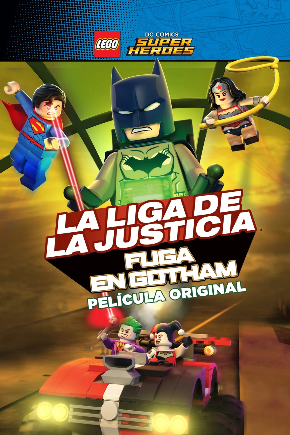 Liga de la Justicia LEGO: Escape en Ciudad Gótica (2016) Película [1080p Dual] Latino/Ing [2026]