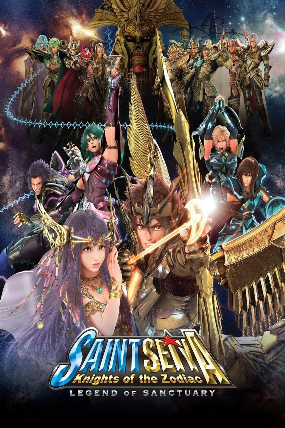 Los Caballeros del Zodiaco: La leyenda del Santuario (2014) Película [1080p Dual] Latino/Ing [2026]