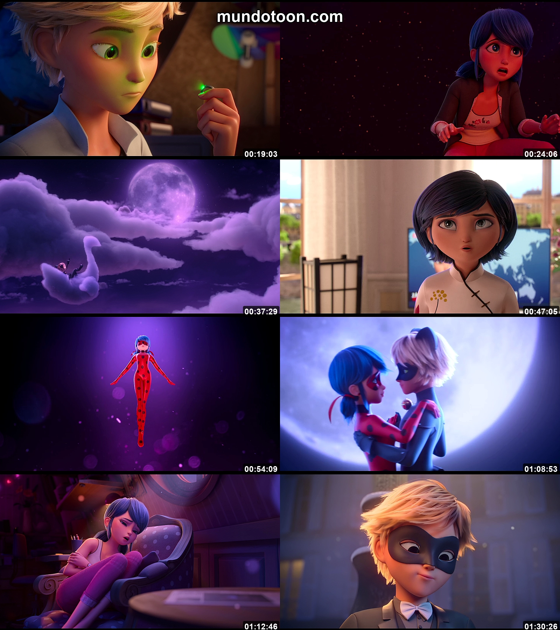 Captura 1 de Miraculous: Las Aventuras de Ladybug: La Película - Audio Español Latino 1080p Completa