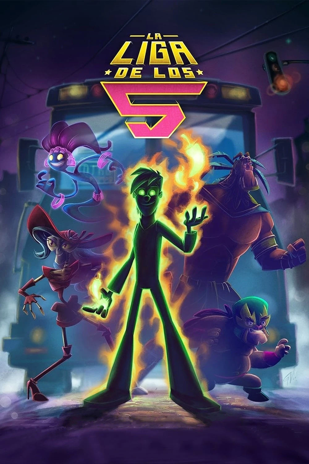 La liga de los 5 (2020) Película [1080p Dual] Latino/Ing [2026]
