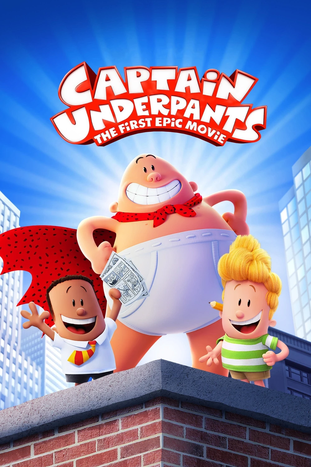 Las aventuras del Capitán Calzoncillos: La película (2017) Película [1080p Dual] Latino/Ing [2026]