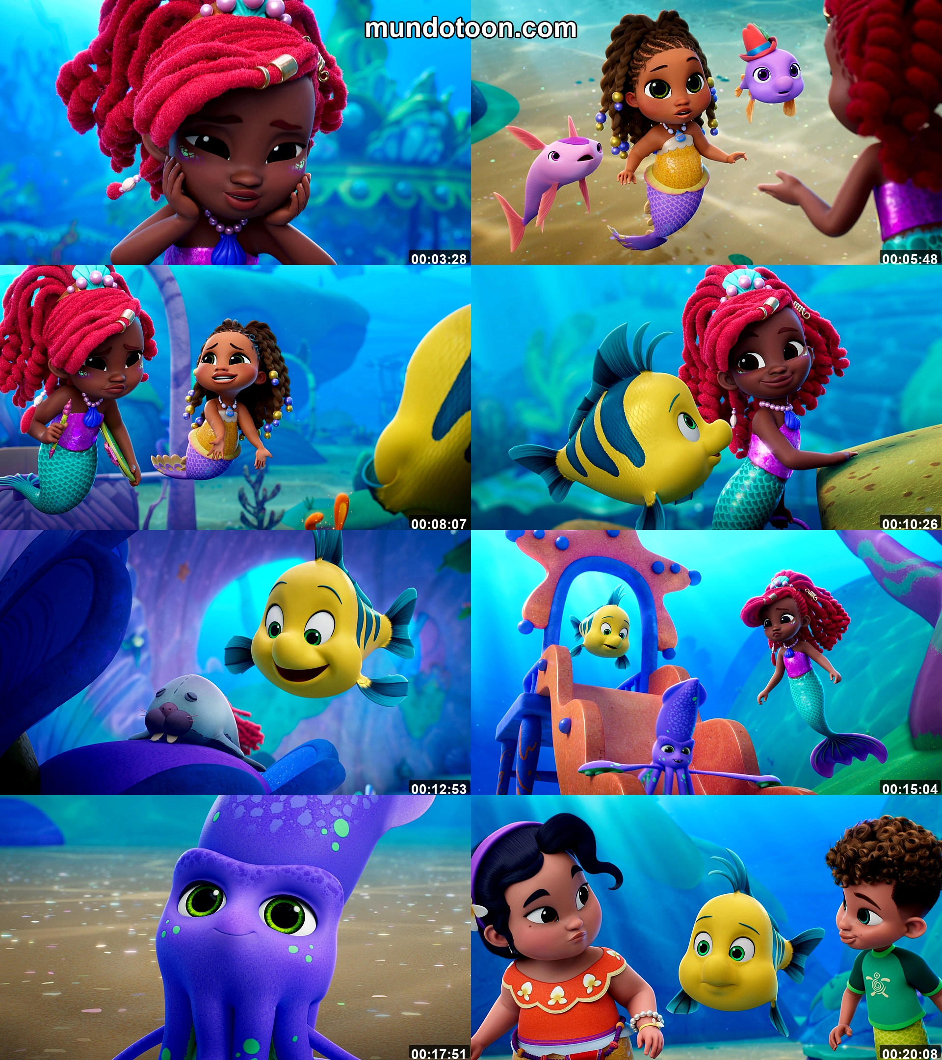 Captura 1 de Ariel: Cuentos de la Sirenita - Audio Español Latino 1080p Completa