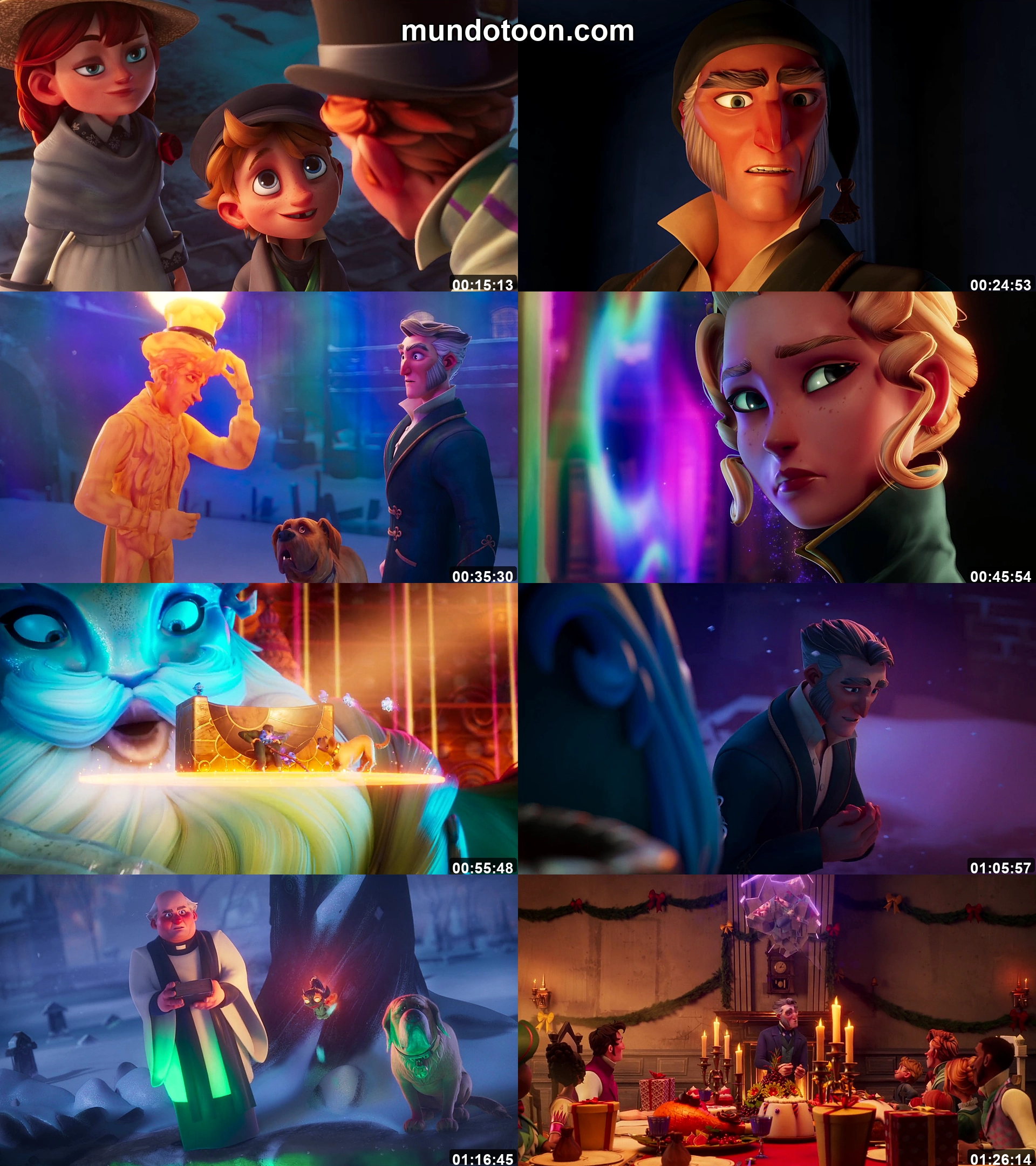 Captura 1 de Scrooge: Cuento de Navidad - Audio Español Latino 1080p Completa