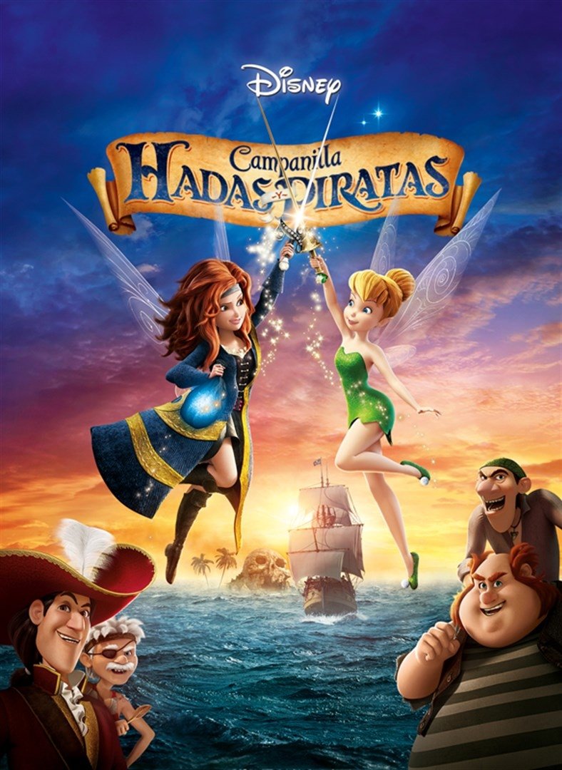 Tinker Bell: Hadas y Piratas (2014) 1080p Español Latino, Inglés Mega
