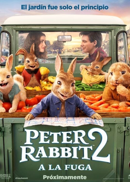 Peter Rabbit 2: Conejo en fuga (2021) 720p Español Latino, Inglés Mega