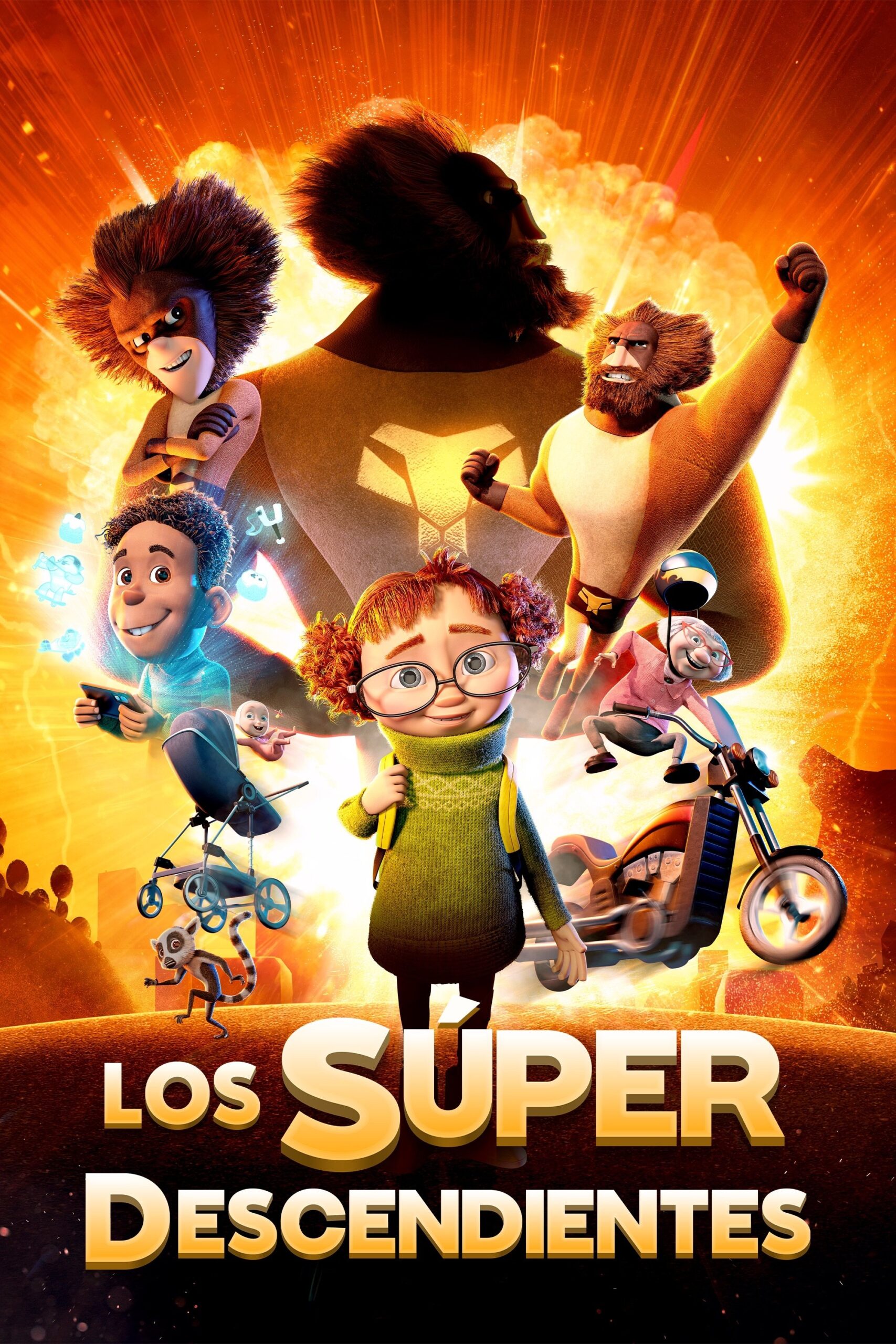 Los Súper Descendientes (2022) 720p Español Latino Mega