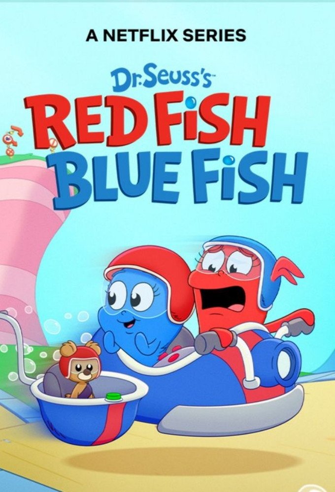 Dr. Seuss: Pez rojo, pez azul (2025) 1080p Dual Latino – Inglés Mega