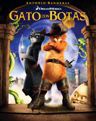 Gato con botas (2011) 720p Español Latino, Inglés Mega