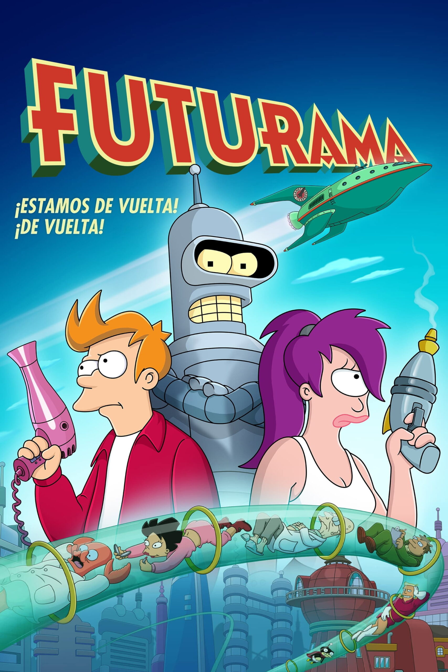Futurama (1999) 1080p Español Latino, Castellano, Inglés Mega