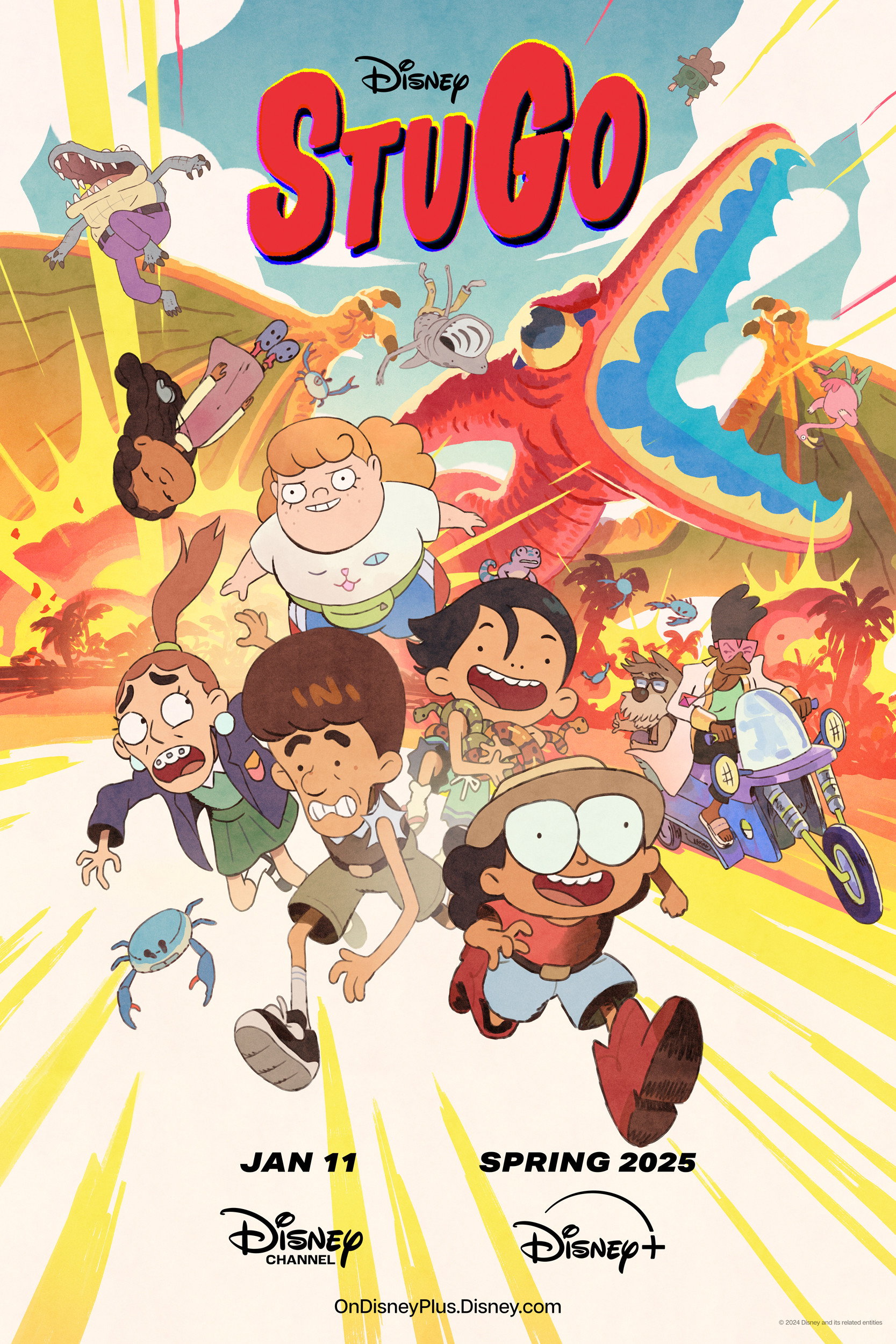 StuGo: campamento de verano (2025) 1080p Dual Latino – Inglés Mega