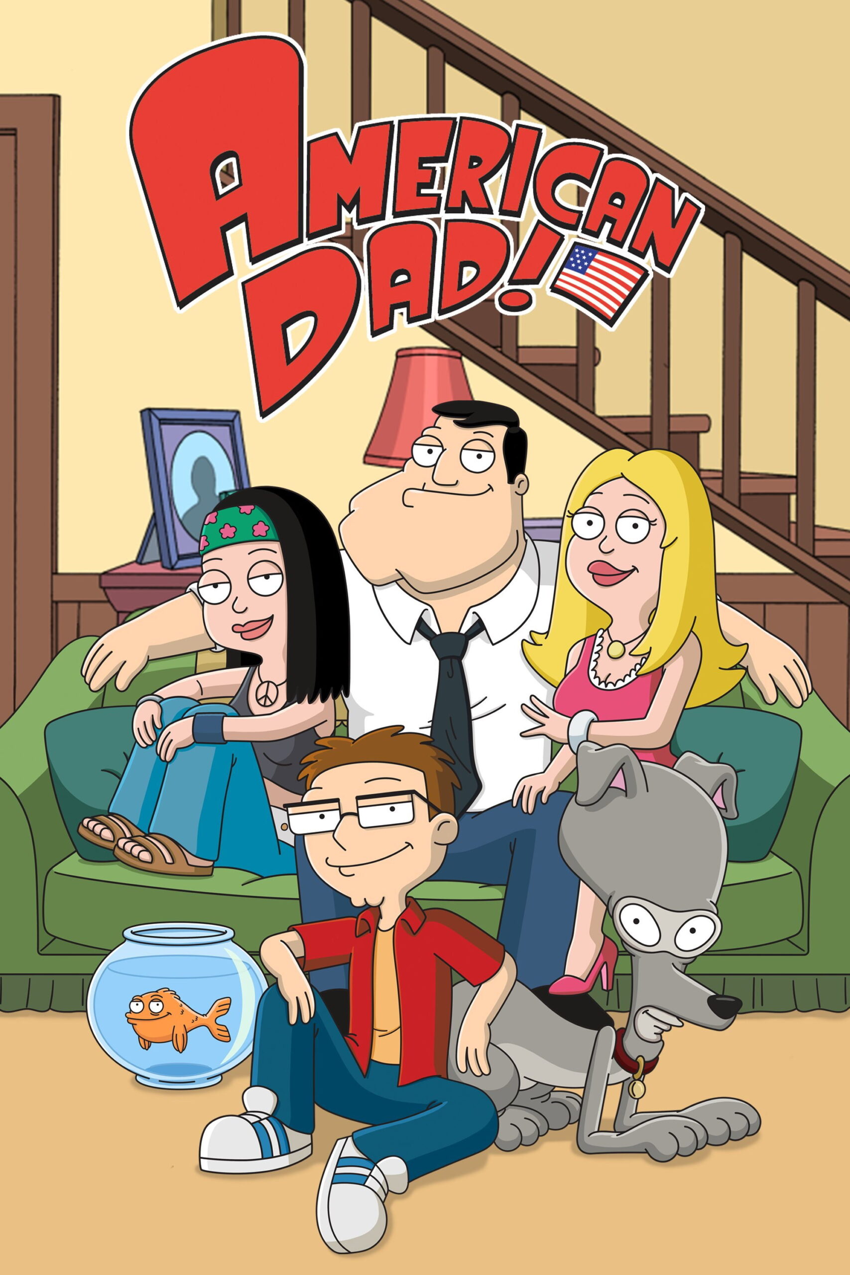 American Dad: Un Agente de Familia (2005) 1080p Dual Latino – Inglés Mega
