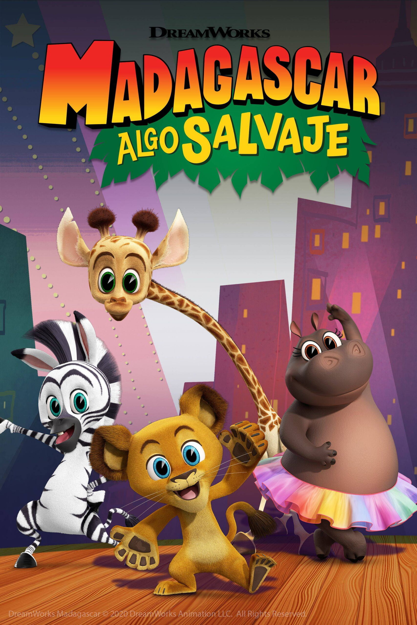 Madagascar: Algo Salvaje (2020) 1080p Dual Latino – Inglés Mega