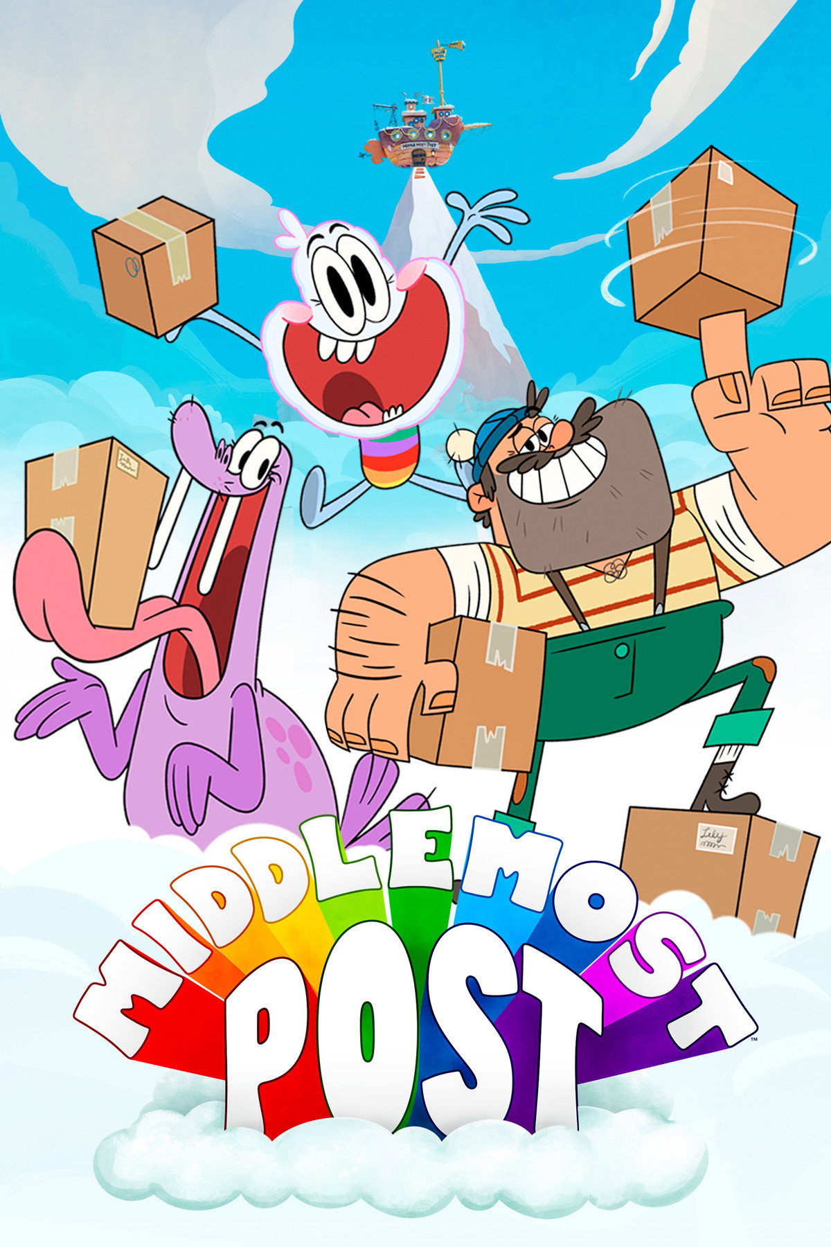 Middlemost: Aventura postal (2021) — Serie animada