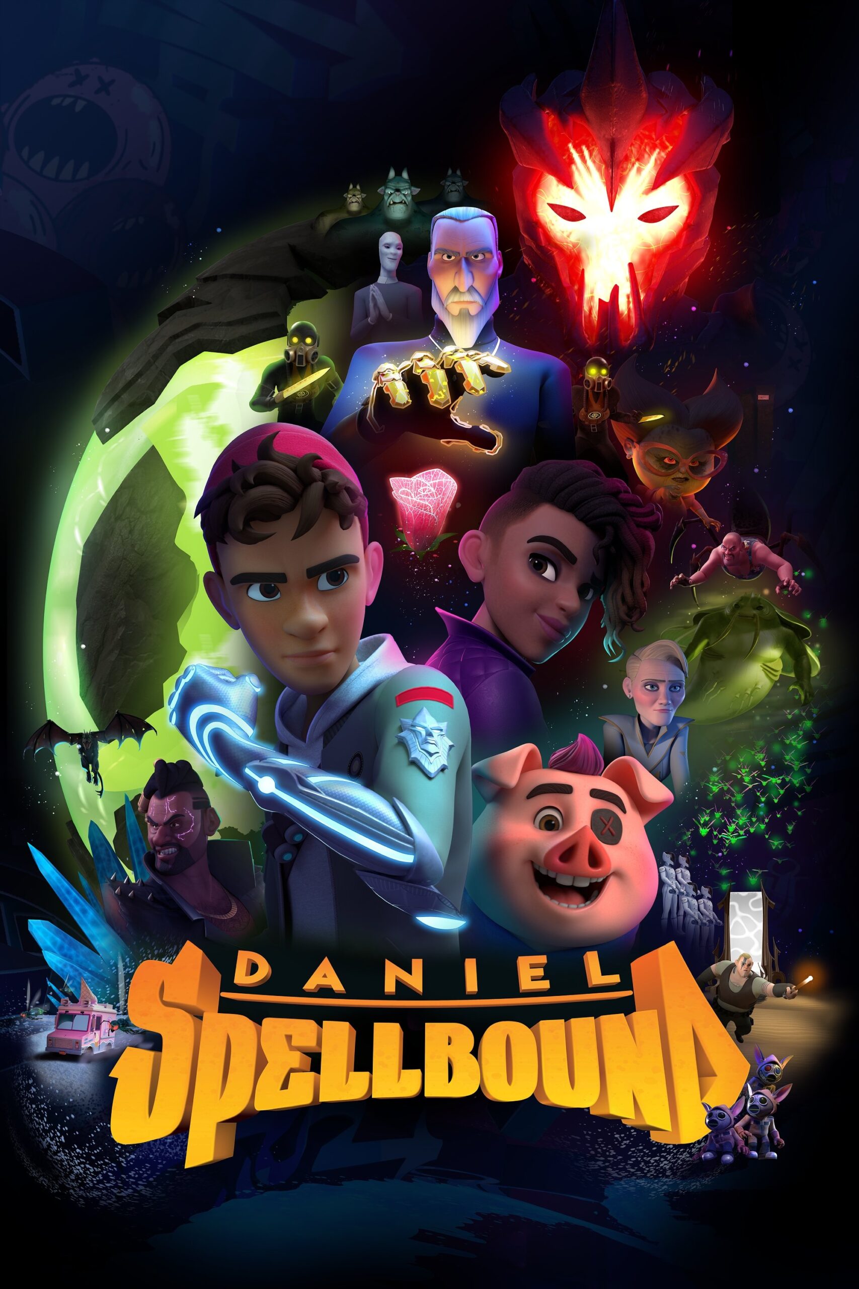 Daniel Spellbound, el cazador de magia (2022) — Serie animada