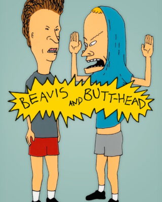 Beavis y Butt-head (1993) — Serie animada