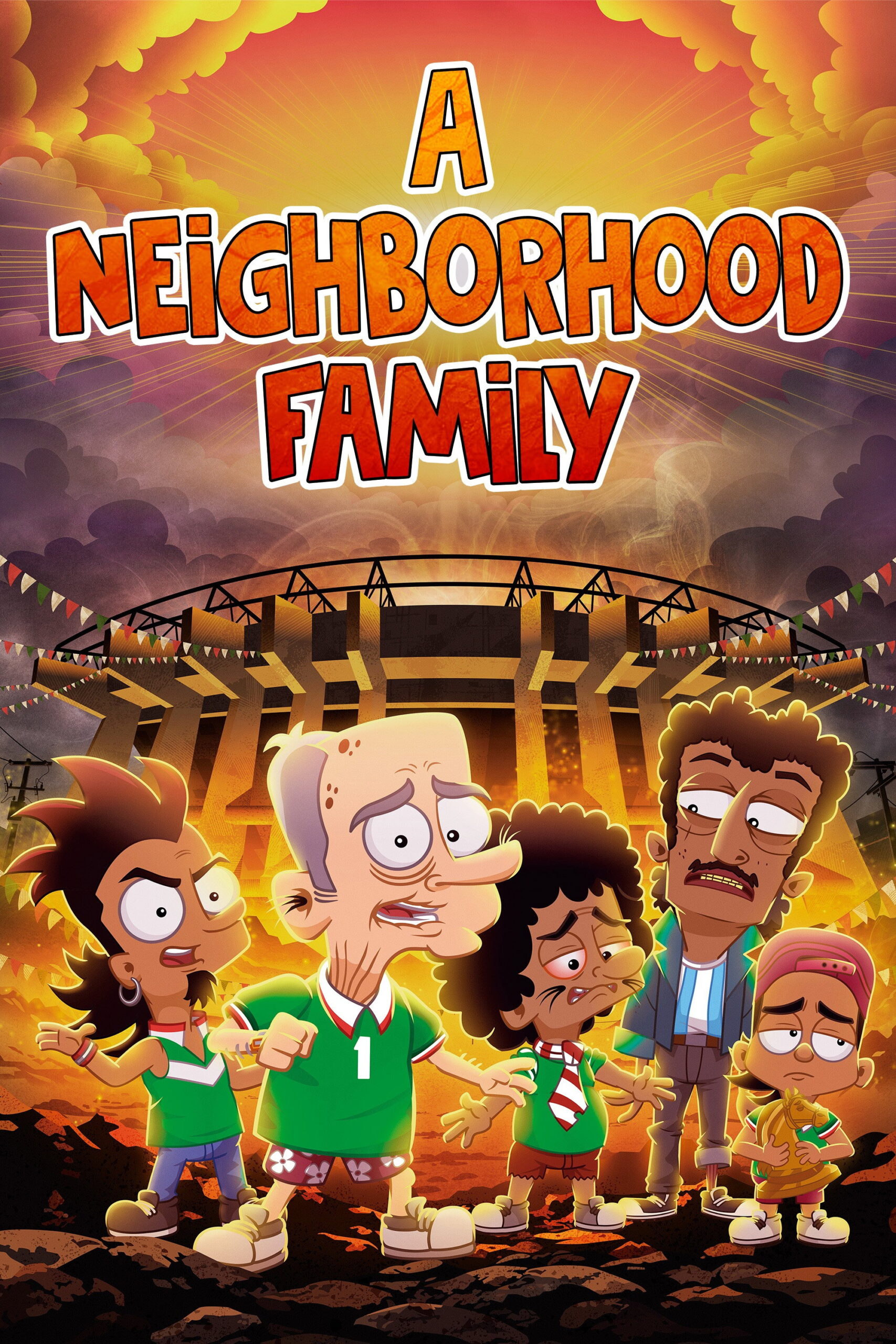 La Familia Del Barrio: La Maldición del Quinto Partido (2026) — Película animada